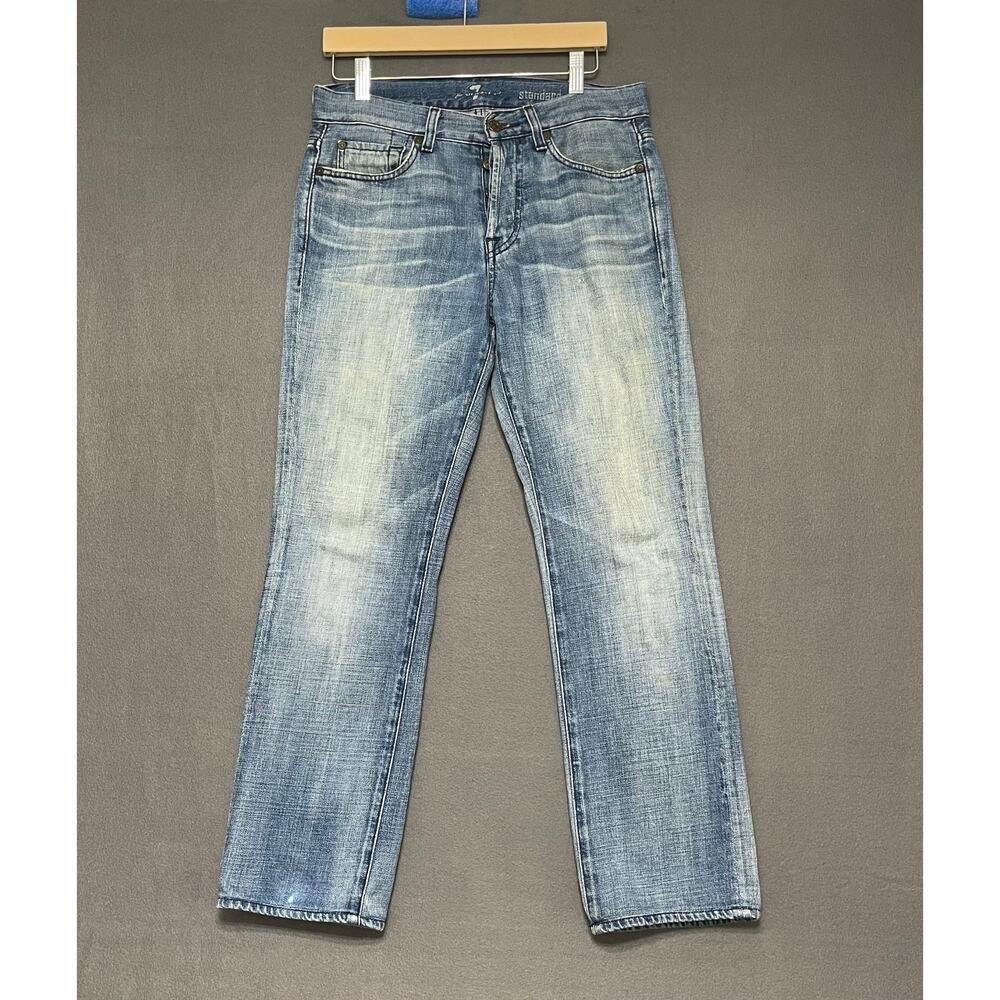 7 For All Mankind Standard Straight Leg‎ Jeans - Size 29 minimal casual cool